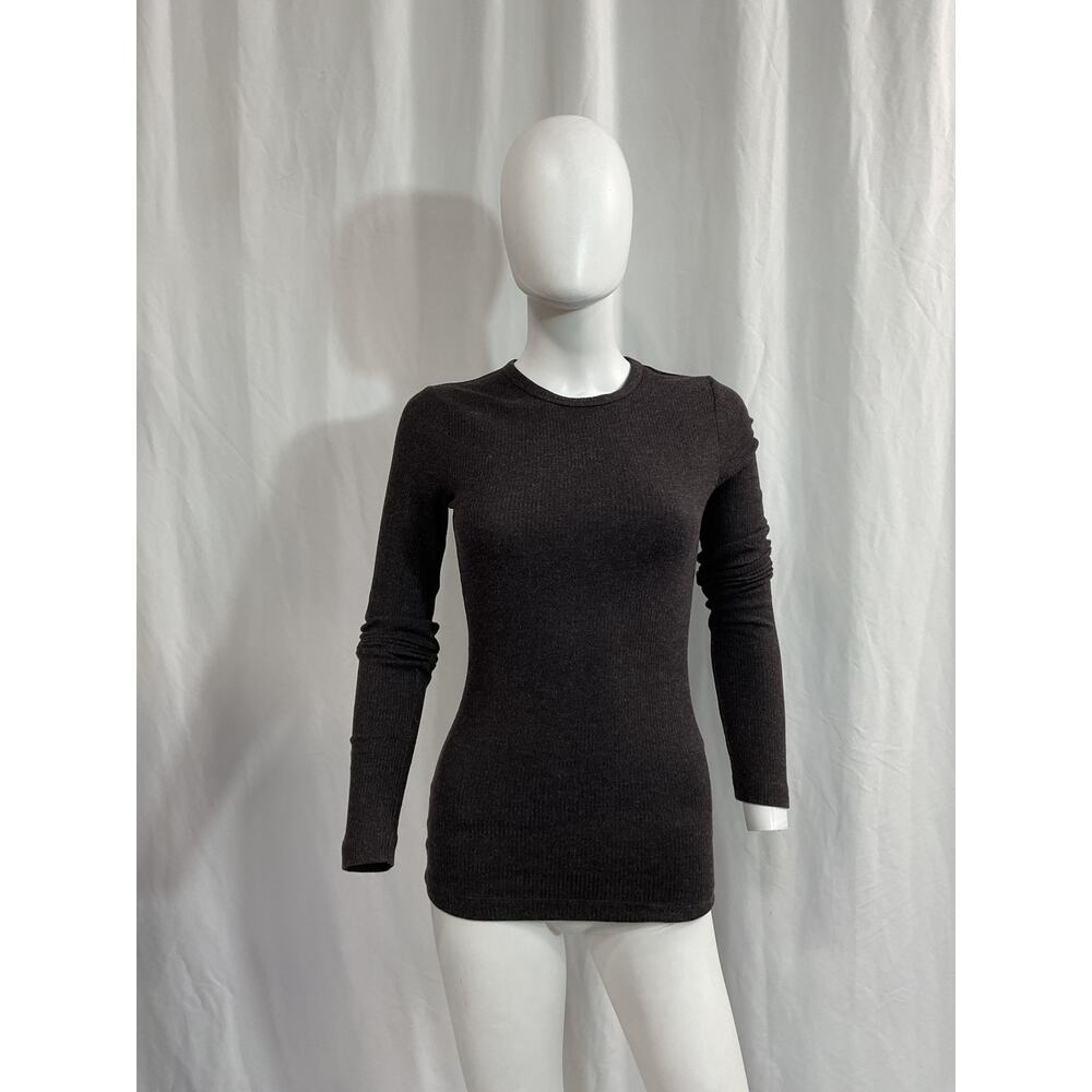 Agolde 'Delphi' Black Slim Tee Size Xs - image 2